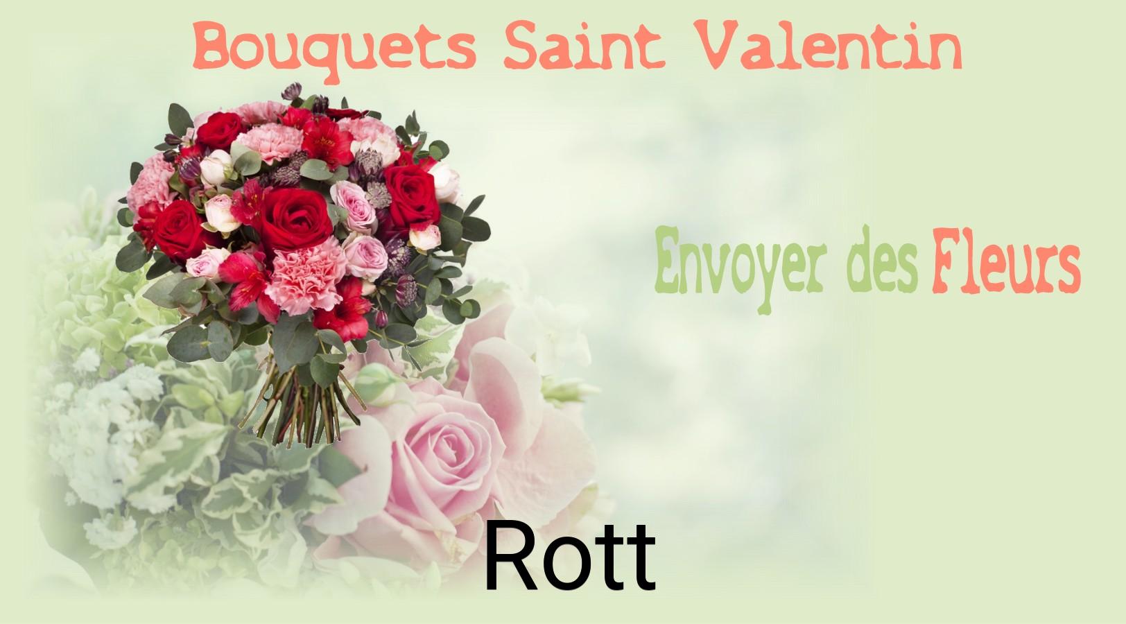 Roses de Saint-Valentin livrées à Rott